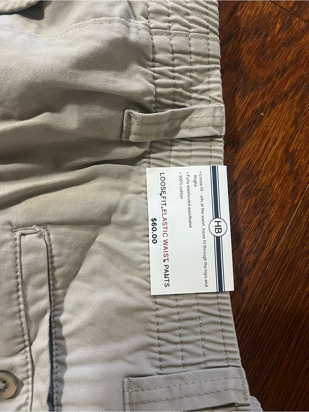 Harbor Bay Men's Chinos - Light Khaki